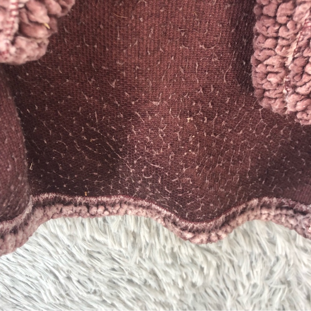 BKE Buckle Pullover Womens Small Sherpa Pullover Quarter Zip - Picture 5 of 10